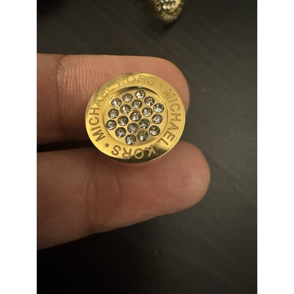Michael Kors Limited Edition Diamanté Sparkle Stud Earrings - Picture 6 of 9